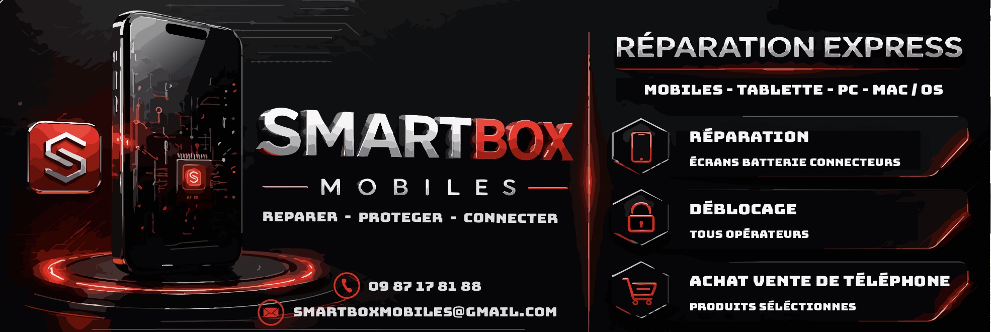 SmartBox Mobiles - Réparation express